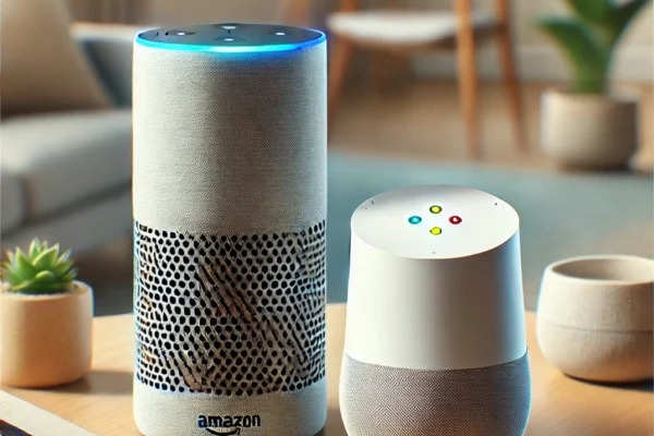 Amazon Echo and Google Home