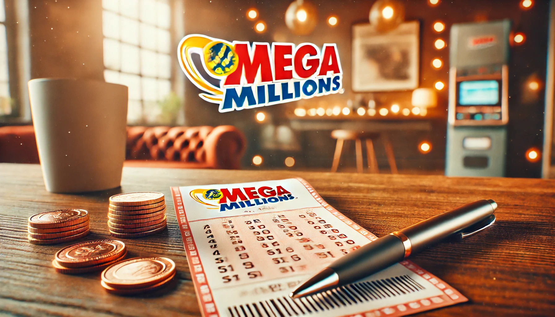 Mega Millions lottery tickets