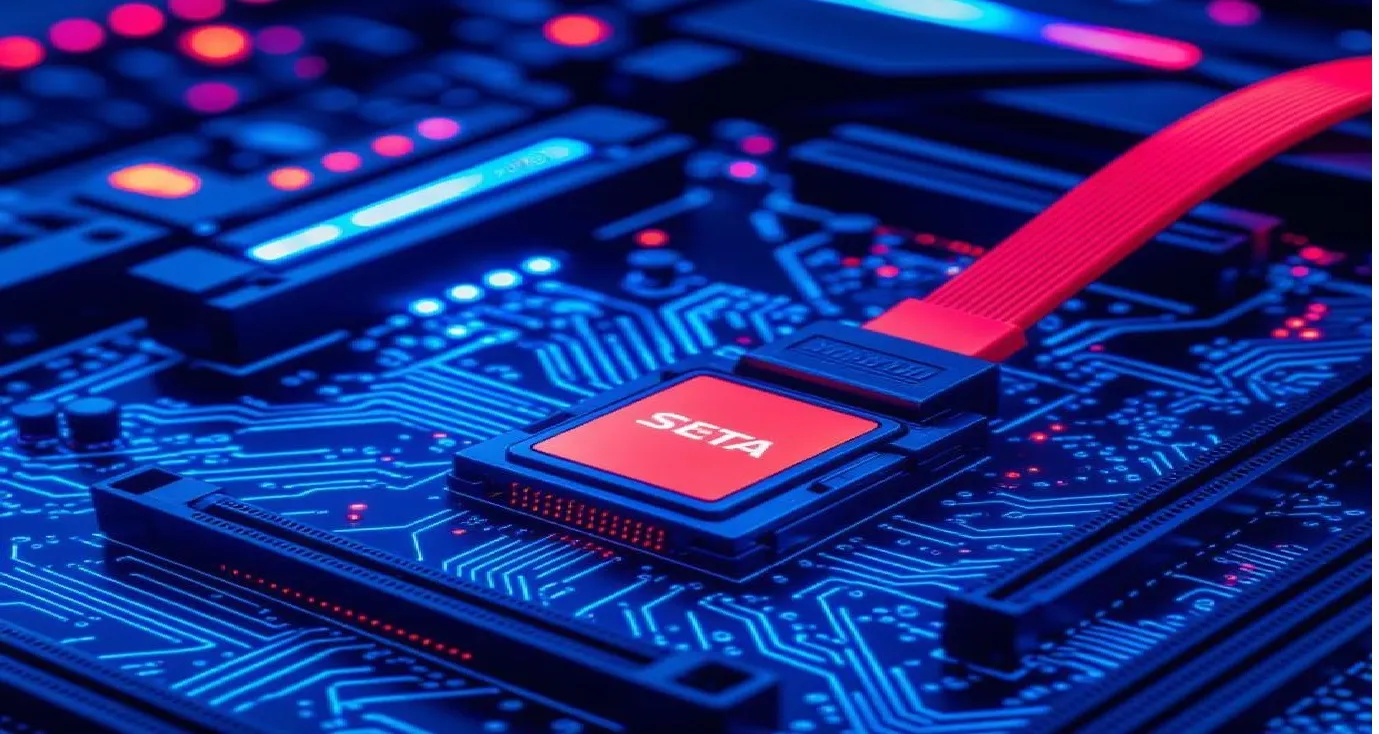 sata conected with motherboard - TechaDigi