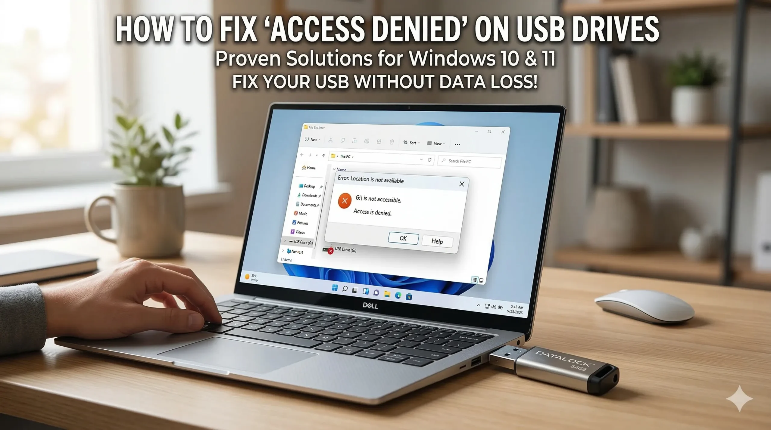 access denied error in windows 10 and 11